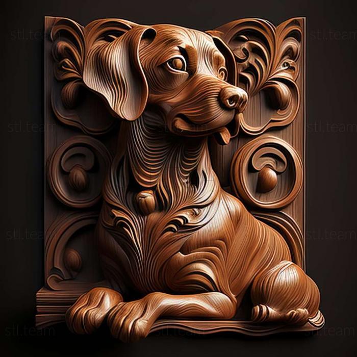 3D model Coco dog famous animal (STL)