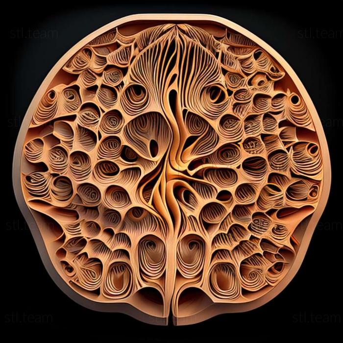 3D модель Acanthopulvinaria discoidalis (STL)