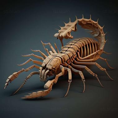 3D модель Scolopendra multidens (STL)