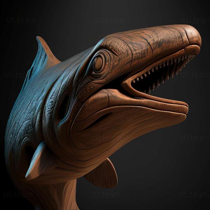 3D модель Plestiodon lagunensis (STL)