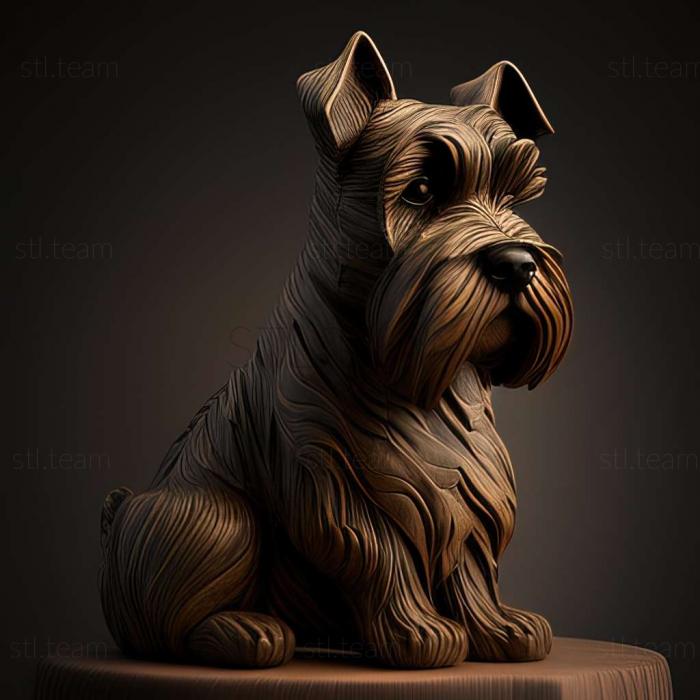 Zwergschnauzer dog