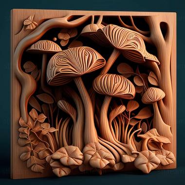 3D модель Goriresina fungifora (STL)