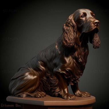 3D модель Собака бойкін спаніель (STL)