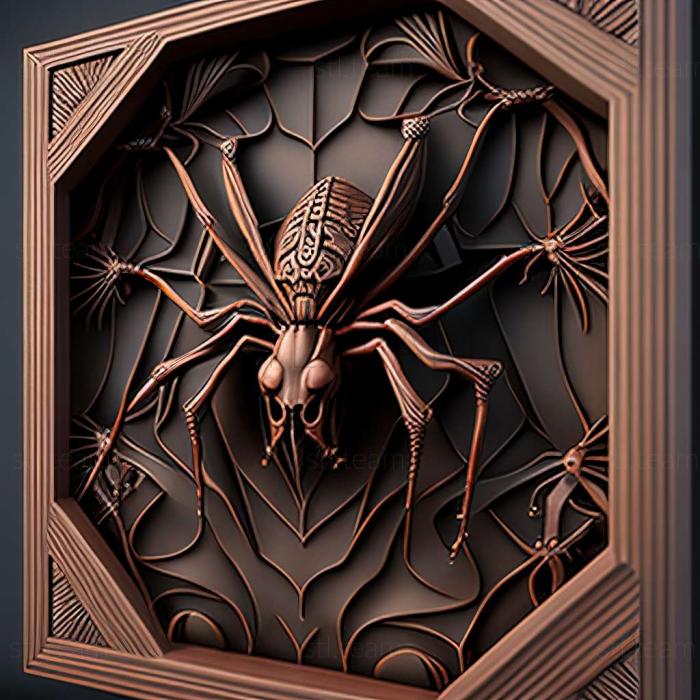 3D модель Latrodectus bishopi (STL)