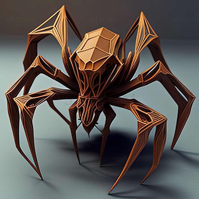 3D model Latrodectus geometricus (STL)