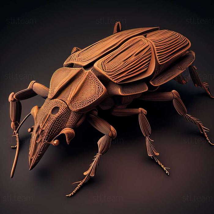 3D модель Pterostichus ailaoicus (STL)