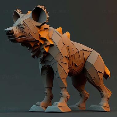 3D модель Гиена Шензи из Короля Льва (STL)
