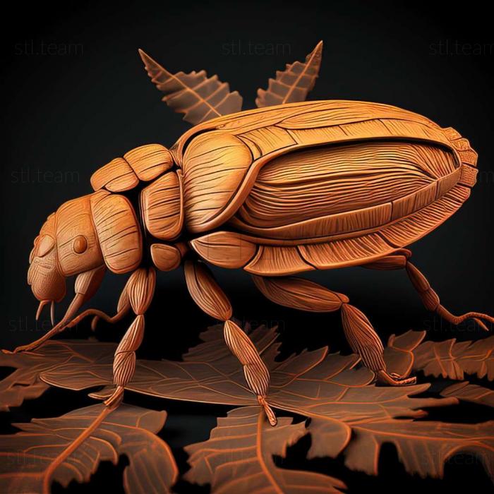 3D модель Scaphoideus rubroguttatus (STL)