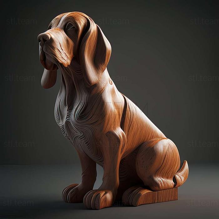 3D модель Австрійська гонча собака (STL)