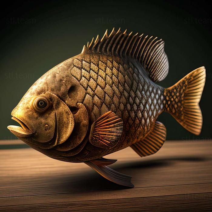 Common sunfish fish
