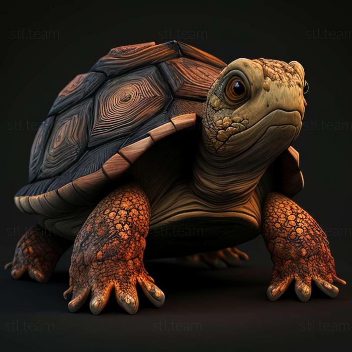 3D модель Відома тварина черепаха Дієго (STL)