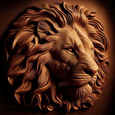 3D model Cecil lion famous animal (STL)