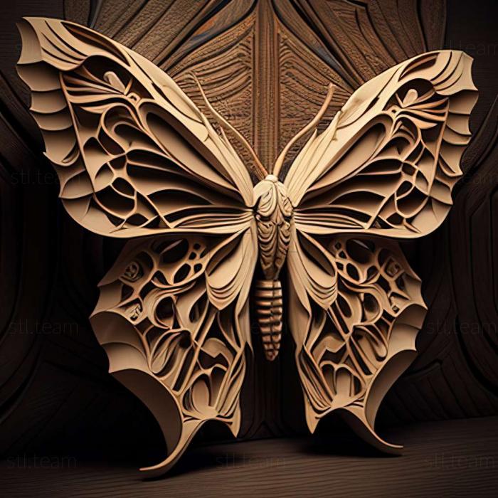 3D модель Papilio constantinus (STL)