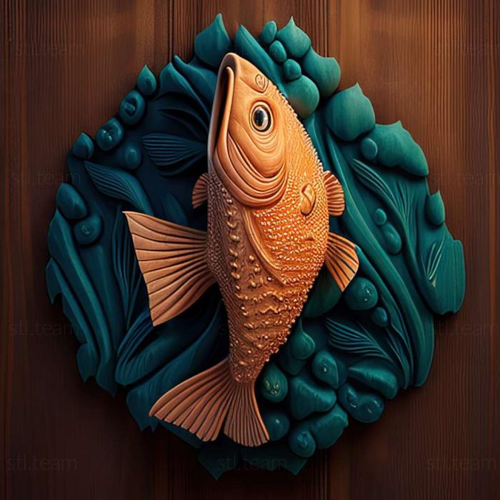 3D модель Риба фарловелла у формі голки (STL)