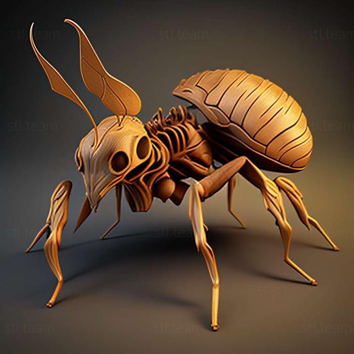 3D модель Orchesella stebaevae (STL)