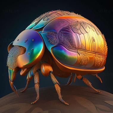 3D model Chrysolina fragariae (STL)