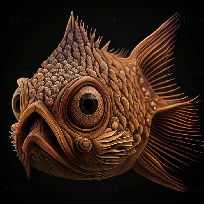 Animals Stargazer fish fish