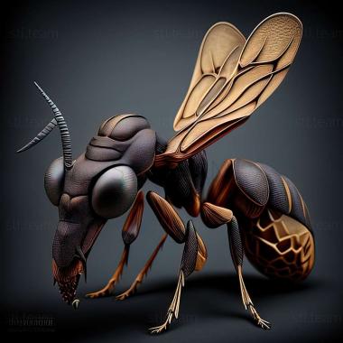 3D модель Camponotus ogasawarensis (STL)