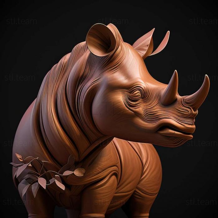 3D модель Piauhytherium capivarae (STL)