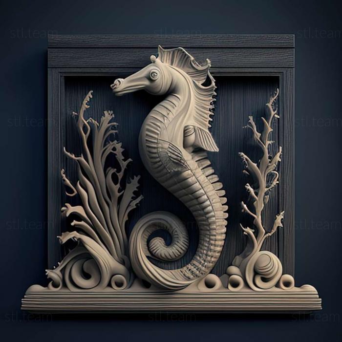 SEAHORSE ON THE STAND