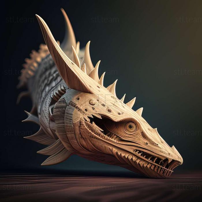 3D модель Paragioxenos brachypterus (STL)