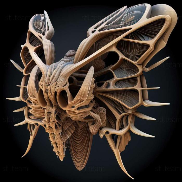 3D model Sclerothorax hypselonotus (STL)