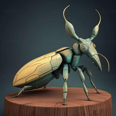 3D model Cicindela restricta (STL)