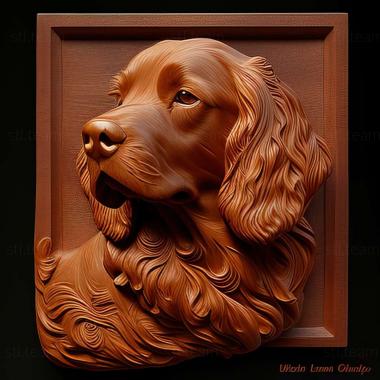 3D model Norfolk Spaniel dog (STL)