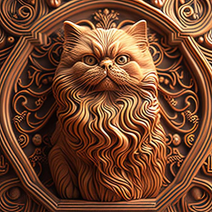 Animals Traditional Persian cat