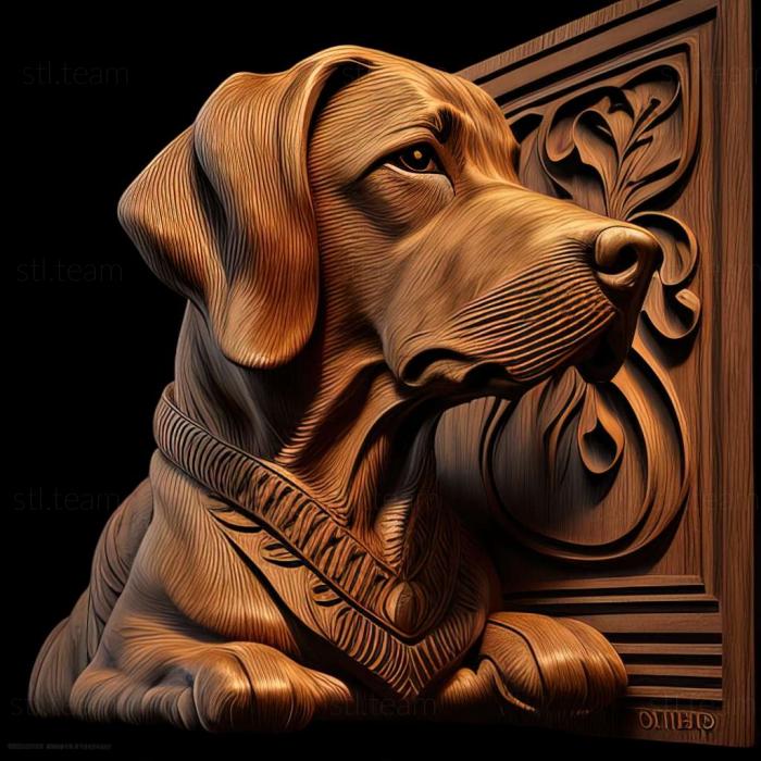 3D model Schiller s Hound dog (STL)