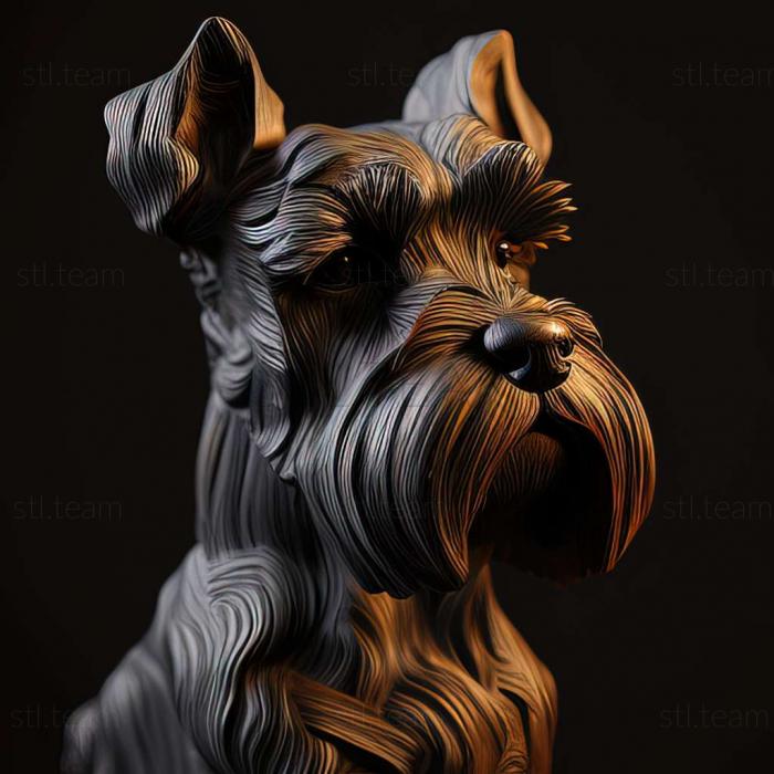 Zwergschnauzer dog