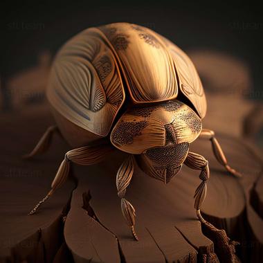 3D модель Onthophagus tuberculifrons (STL)