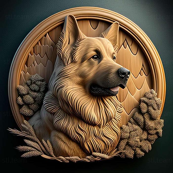 3D model Bukovina Shepherd dog (STL)