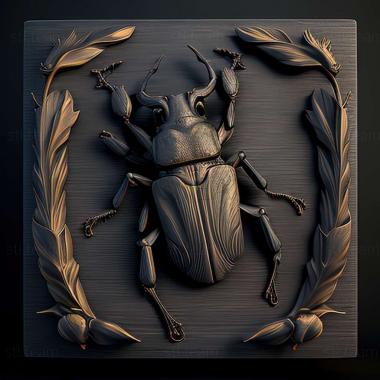 3D модель Lucanus formosanus (STL)