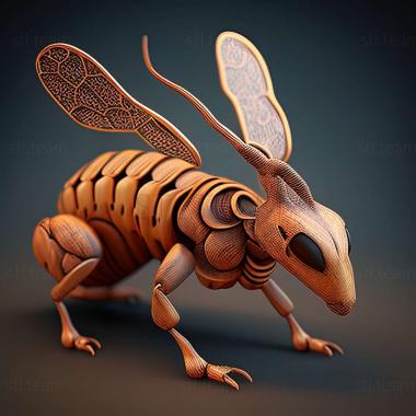 3D model Camponotus bevohitra (STL)
