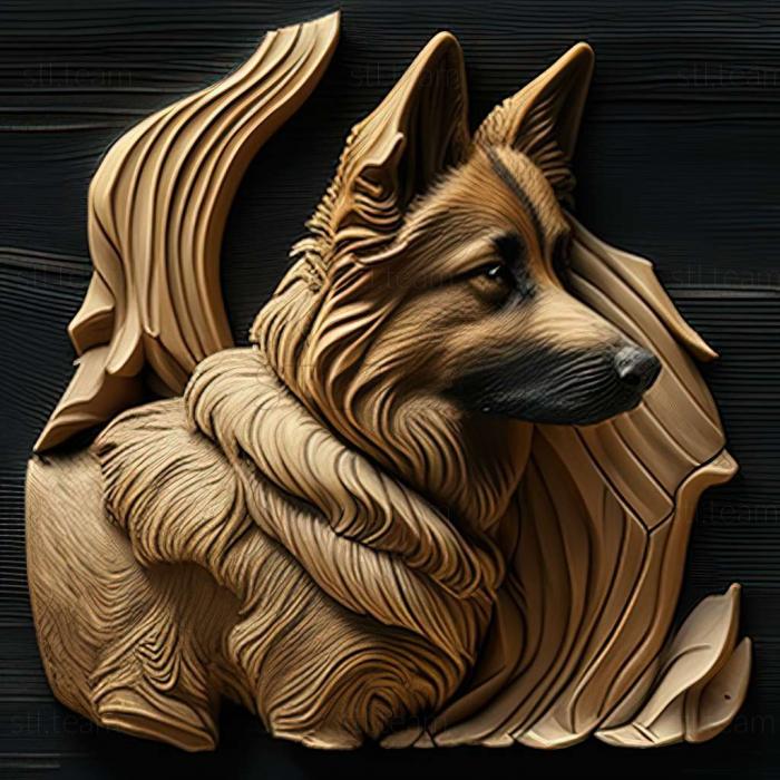 3D model Azores Shepherd dog (STL)