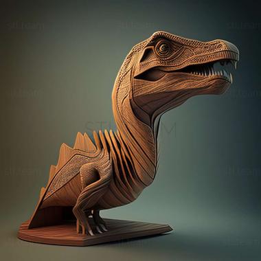 3D модель Leshansaurus qianweiensis (STL)