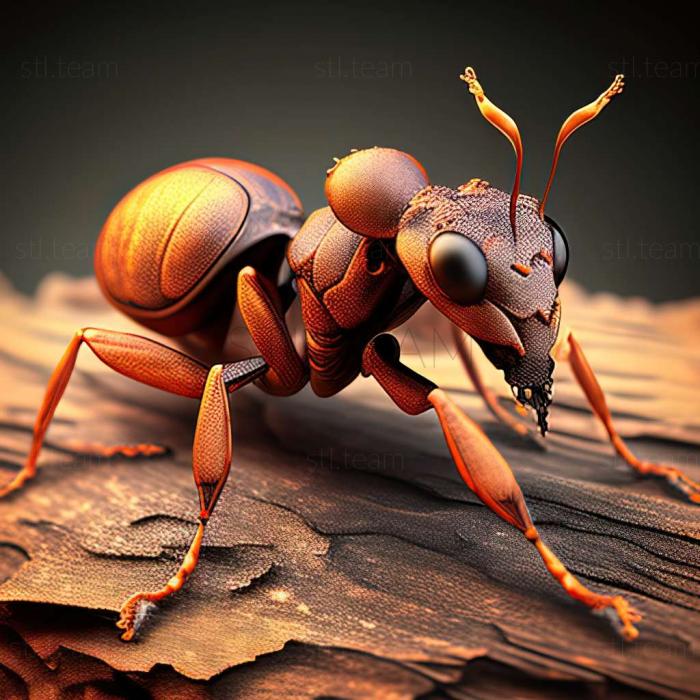 3D модель Myrmecia nigriceps (STL)