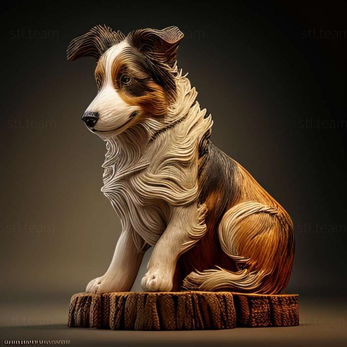 3D model Sharplaninsky Shepherd dog (STL)