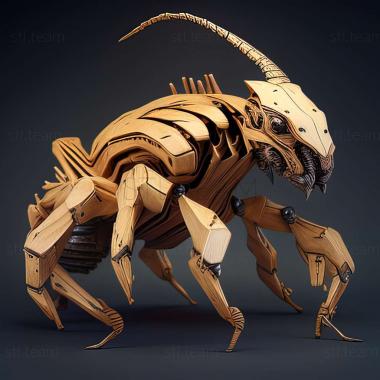 3D model Protaphorura armata (STL)