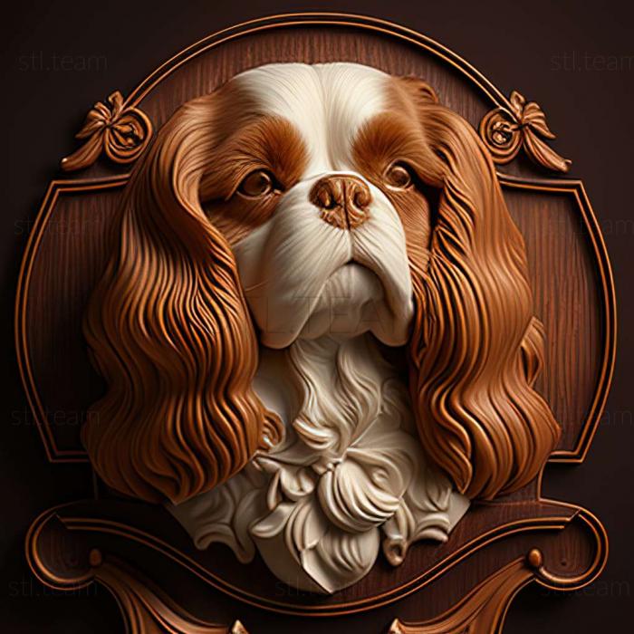 King Charles Spaniel dog