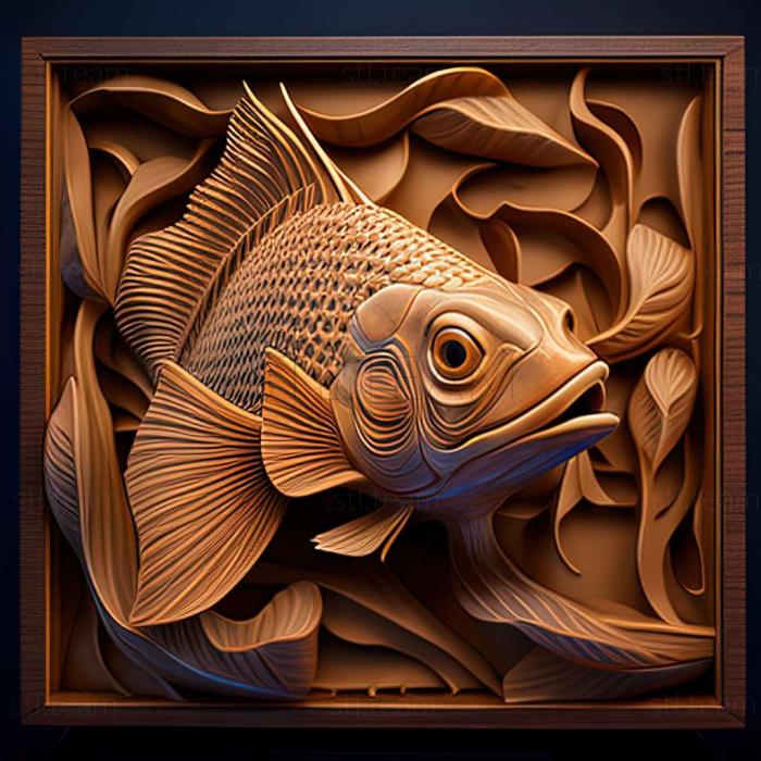 3D модель Парчовая рыба-птигоплихт (STL)
