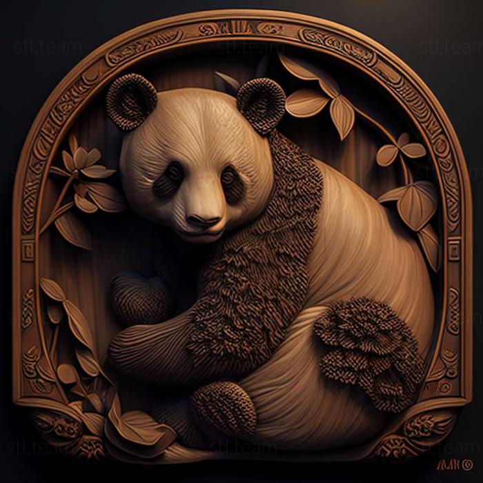 3D model Gnamptogenys panda (STL)