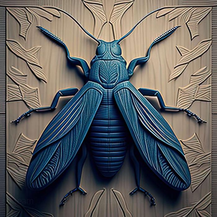 3D модель Stenocorus caeruleipennis (STL)