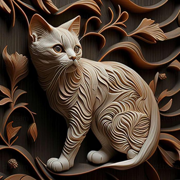 Кішка японський бобтейл