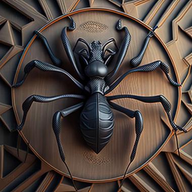 3D модель Polyrhachis schellerichae (STL)