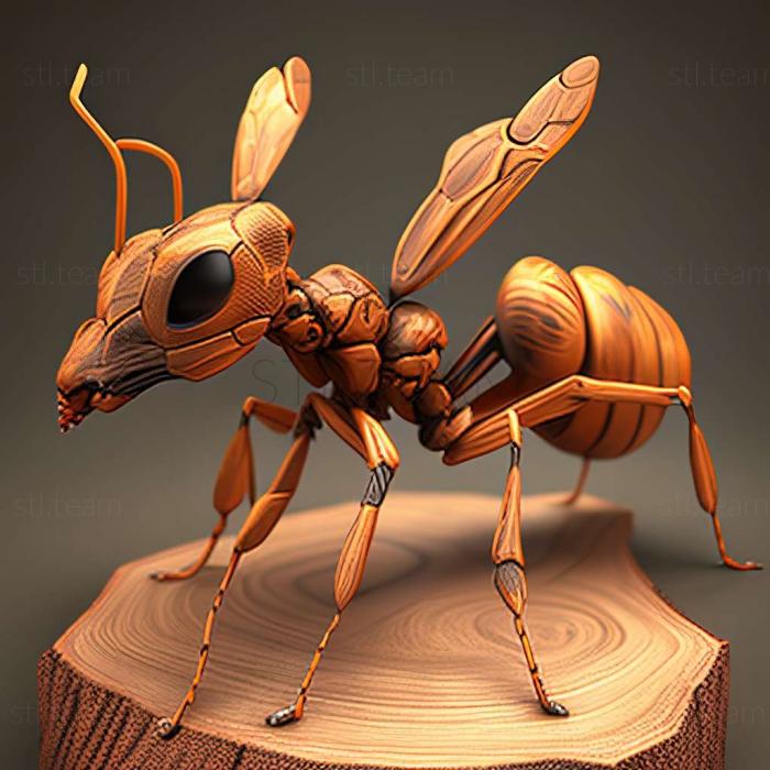 3D model Camponotus armeniacus (STL)