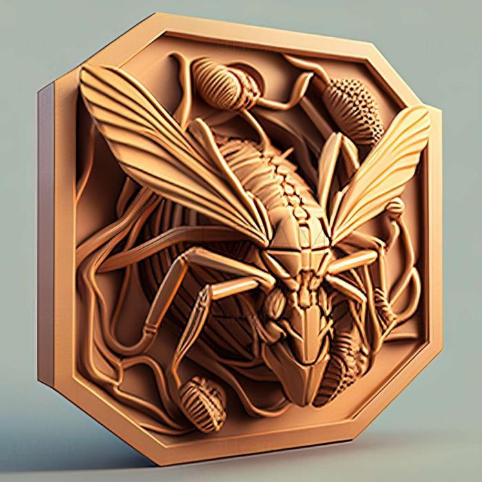 3D model Monomorium barbatulum (STL)