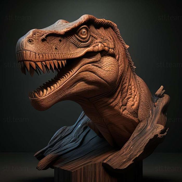 3D model Tarbosaurus Bataar (STL)