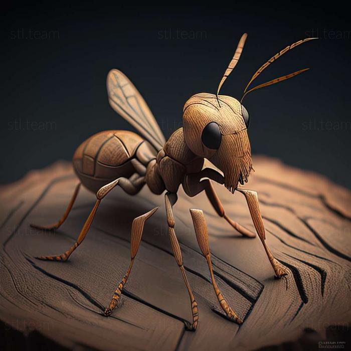 3D model Drymomyrmex rasnitsyni (STL)